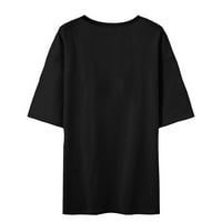 Ризи за мъже Просвещение кръгла температура на шията Небрежна тениска тениска небрежен свободен връх