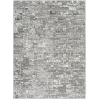 Surya enfield enf- 106x144 правоъгълник модерен пластмасов килим в въглен сив