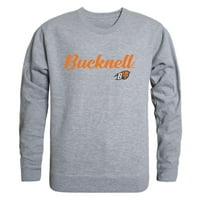 Сценарият на Bucknell Bison Bison Crewneck пуловер пуловер с пуловер черен x-голям