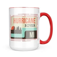 Neonblond USA Rivers Hurricane River - Michigan Mug Gift for Coffee Lea Loents