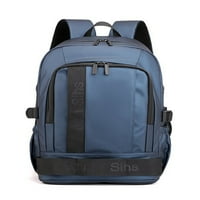 Innerwin Travel Laptop Backpack Bookbag Daypack Противо кражба на ранглак Бизнес школа чанта раница тъмносиня един размер