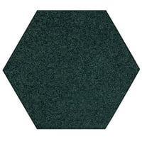 Ambiant Broadway Collection Kids Favorite Area Rugs Forest Green - 7 'Hexagon