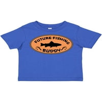 Мастически бъдещ риболовен приятел Приятел Подарък за малко дете или тениска за момиче