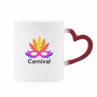 Елвис бразилска карнавална глава, чувствителна към топлина чаша червен цвят смяна на каменни изделия чаша