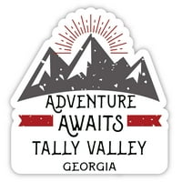 Tally Valley Georgia Suvenir Vinyl Decal Sticker Adventure очаква дизайн