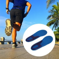 Силиконови стелки подложки за обувки за ходене на туризъм, работещи със спортни абсорбиращи обувки възглавници за масаж силиконов гел стелки Размер s