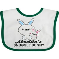 Inktastic abuelitos snuggle bunny великденски подарък бебе момиче биб