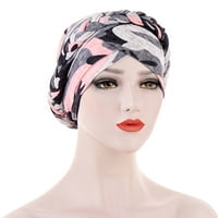 haxmnou жени флорални отпечатани индийски шапки рак рак химио шапка шапка за опаковане на опаковка