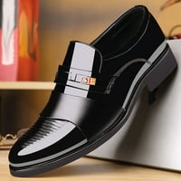 Теглени мъжки рокли обувки ретро обикновен пръст на пръсти бизнес ежедневни оксфордски рокли обувки за мъже бизнес ежедневни обувки мъже