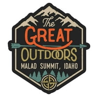 Малад срещата на върха Айдахо сувенири декоративни стикери