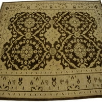 Magicrugs кафяв флорален 5'5x8 'преходен ориенталски килим