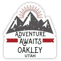 Oakley Utah Souvenir Vinyl Decal Sticker Adventure очаква дизайн