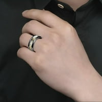 Miyuadkai пръстени стоманена двойка мода американски пръстен стоманен модел пръстен Дракон и титан неръждаем европейски бижута многоцветни един размер