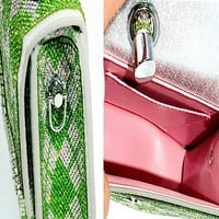 Dabuliu Женска чанта за рамо диамант Tote Trendy Cross-Cody Bag с цип лек луксозен стил чанта от топ дръжка с капак
