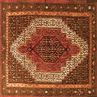 Ahgly Company Indoor Rectangle Persian Orange традиционни килими, 8 '12'