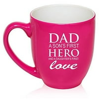 Оз Голяма бистро чаша керамично кафе чаено стъкло чаша татко първият герой на син и първата любов на дъщеря
