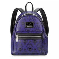 Disney Loungefly Haunted Mansion Wallpaper Mini Backpack