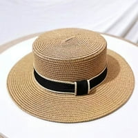 Жени капачки сгъваеми свободни удобни отпуснати пригодни резултати шапки за мъже Слънце защита Лека трайна униза шапка кафява