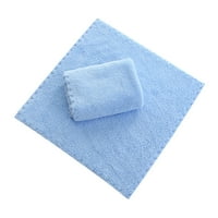 Guvpev Coral Fleece Square Handkerchief Soft Authorbent Custel Custels 30* - розово