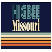Higbee Missouri Vinyl Decal Sticker Retro дизайн