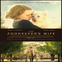 Филмовият плакат на съпругата на зоокеподателя