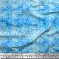 Soimoi Rayon Fabric Tie & Dye Texture Print Fabric по двор