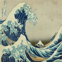 Kanagawa сърфиране на страхотната вълна готино декор за стена арт печат за плакати за стайна естетика без рамка на взрив
