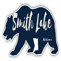 Smith Lake Alabama Suvenir Vinyl Decal Sticker Bear Design